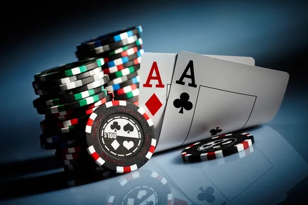 Live dealer blackjack table with multiple betting positions