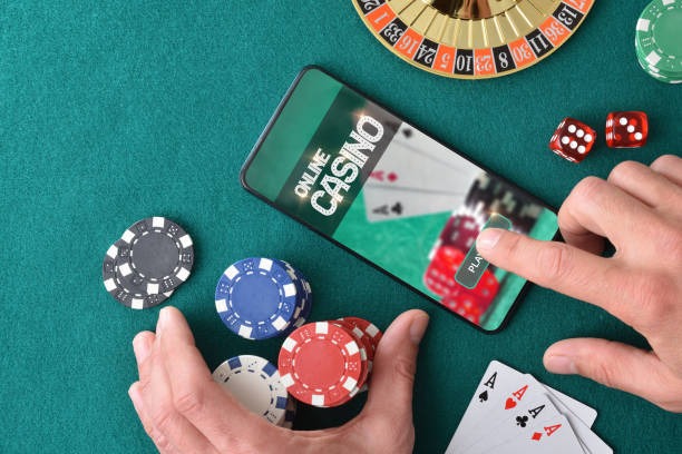 Teen Patti game interface showing card hands and betting options